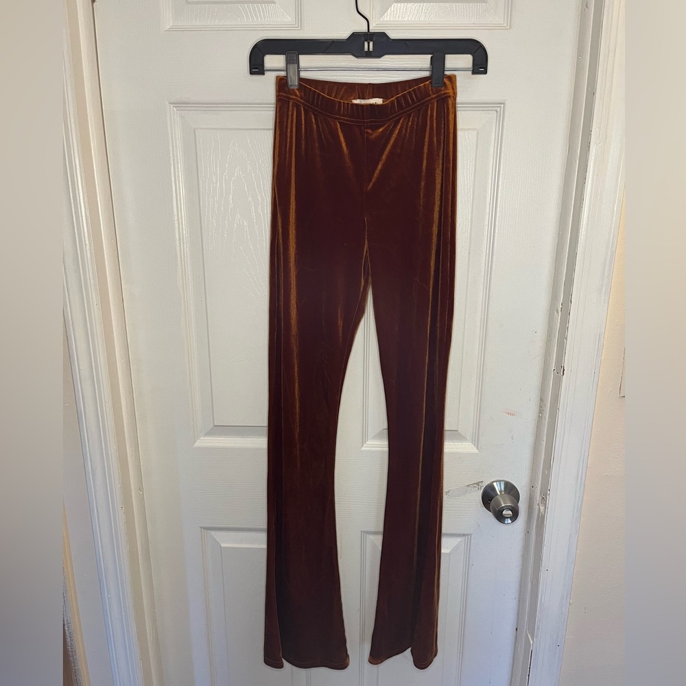 Flare Velvet Disco Pants